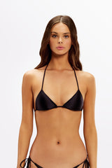 LOTTA Nero Gloss - Triangle Bikini Top