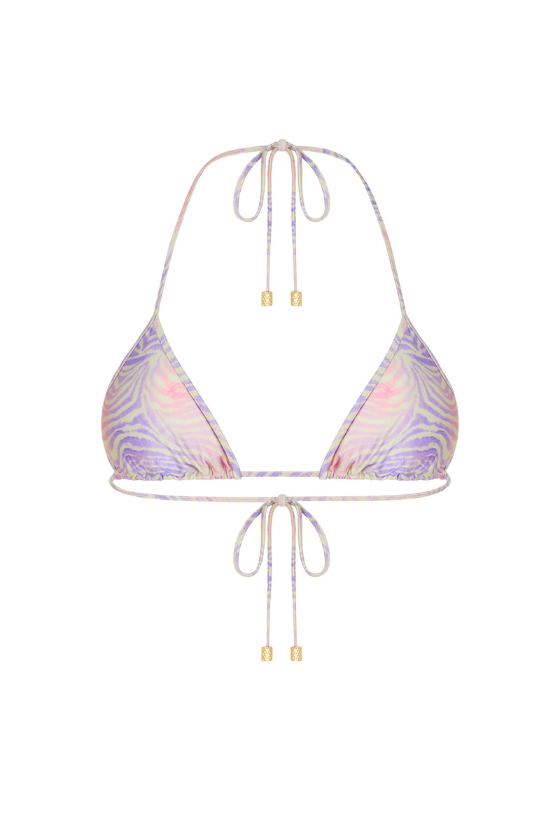 LOTTA Zebra Haze - Triangle Bikini Top