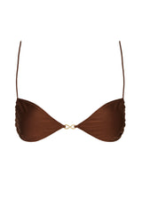 ELLA Chocolate Fondant Infinity - Bralette Bikini Top