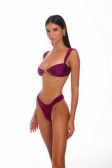 SORIYA Plum Caspia Infinity - Balconette Bikini Top