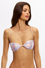 ANA Zebra Haze - Bralette Bikini Top