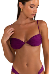 ANA Plum Caspia - Bralette Bikini Top
