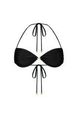 AURELIA Nero - Halter Neck Bikini Top