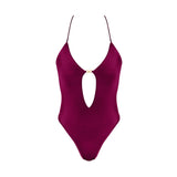 BRUNA Plum Caspia Infinity - One-Piece Swimsuit