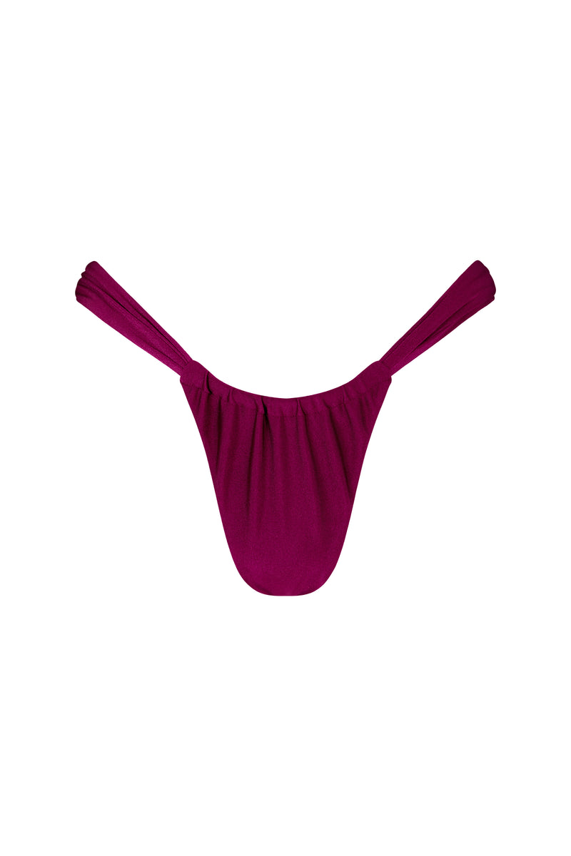 EZE Plum Caspia - Brazilian Bikini Bottoms