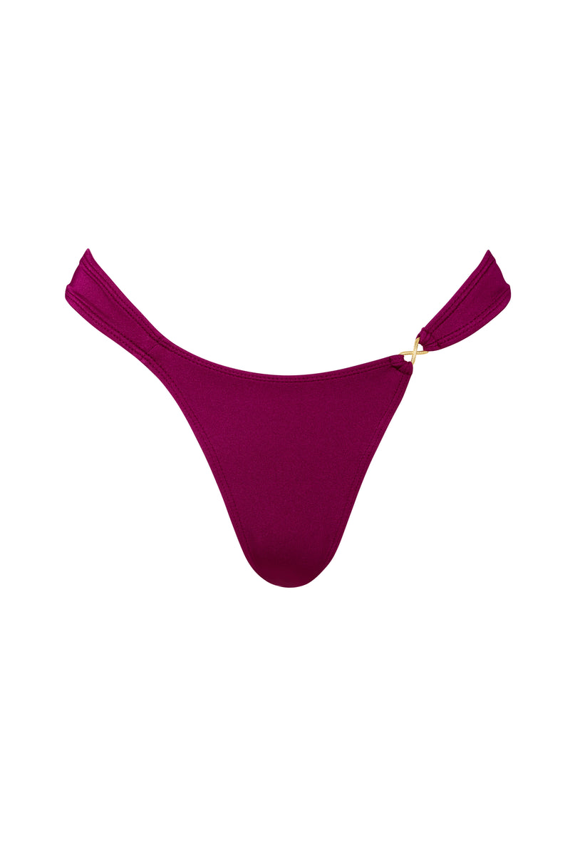 NYRA Plum Caspia - Cheeky Bikini Bottoms