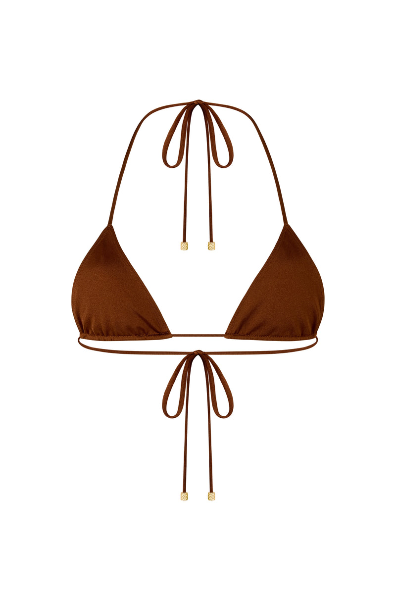 STELLA Chocolate Fondant - Mini Triangle Bikini Top