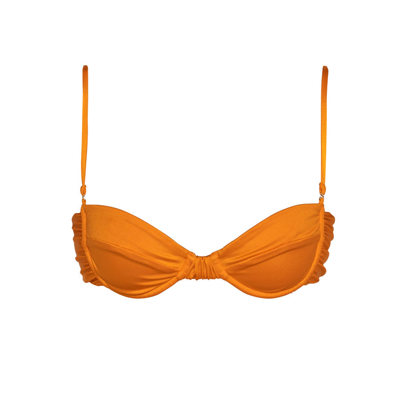 RYLEE Turmeric - Balconette Bikini Top